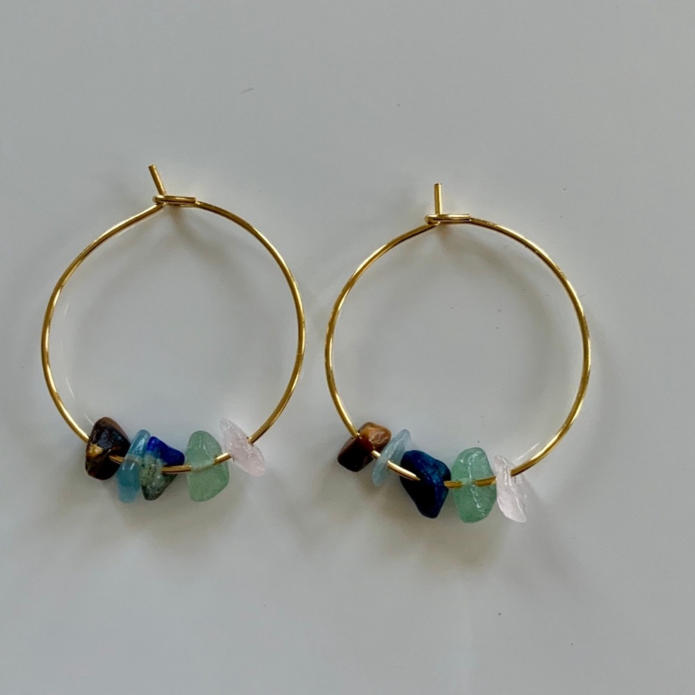 Taurus Crystal Boho Earrings
